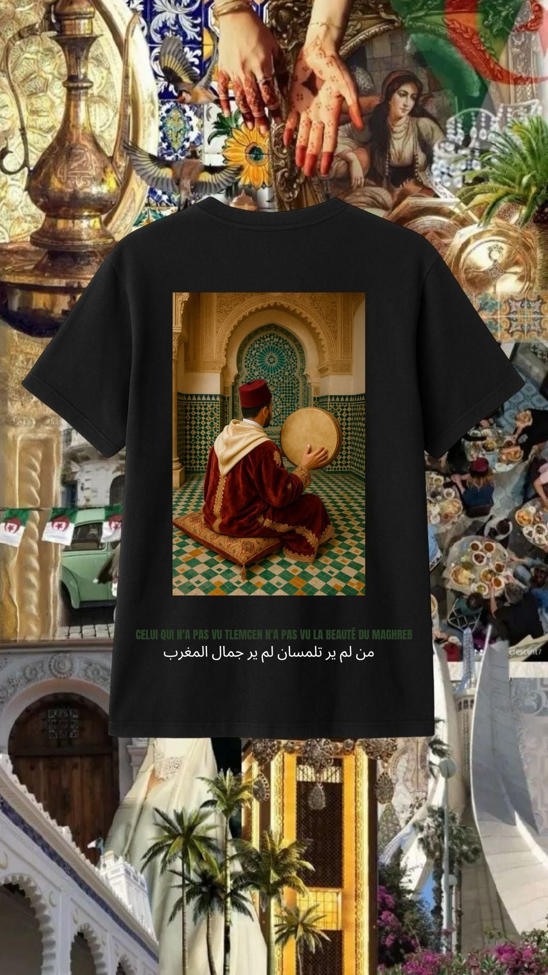 T-shirt à manches courtes TLEMCEN
