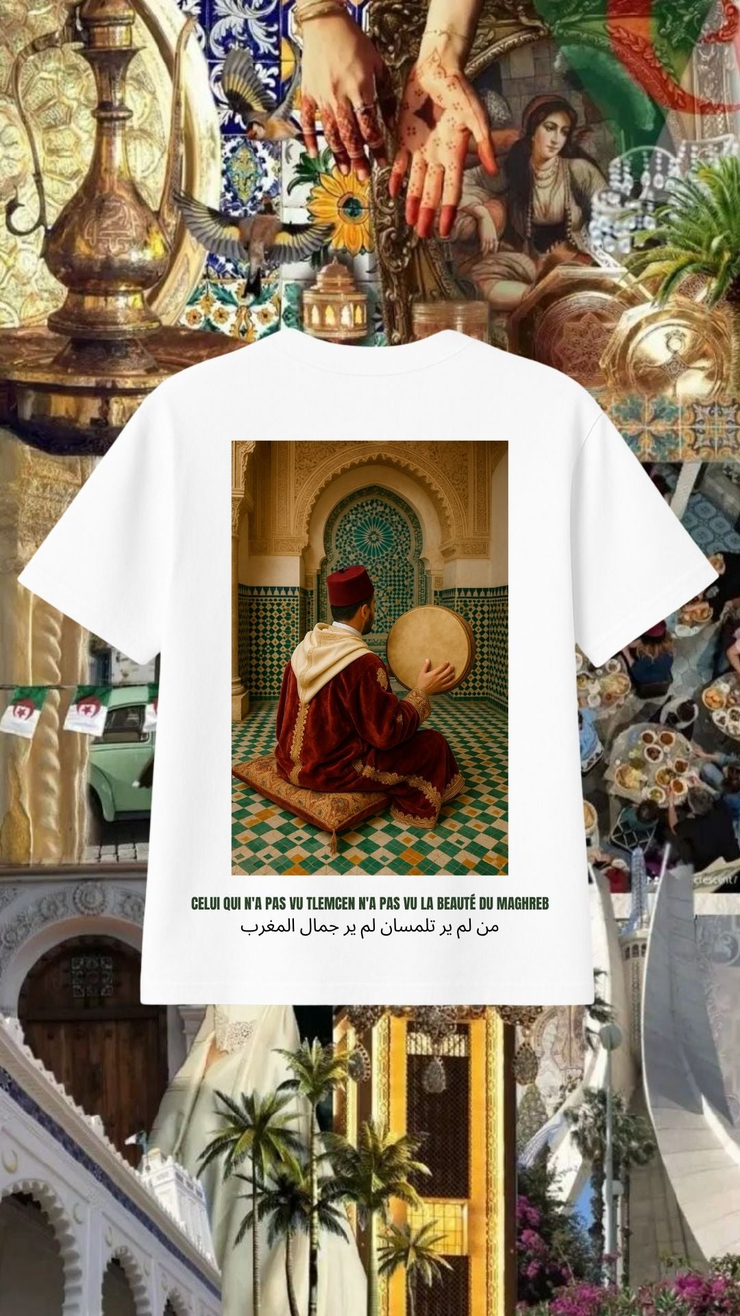 T-shirt à manches courtes TLEMCEN
